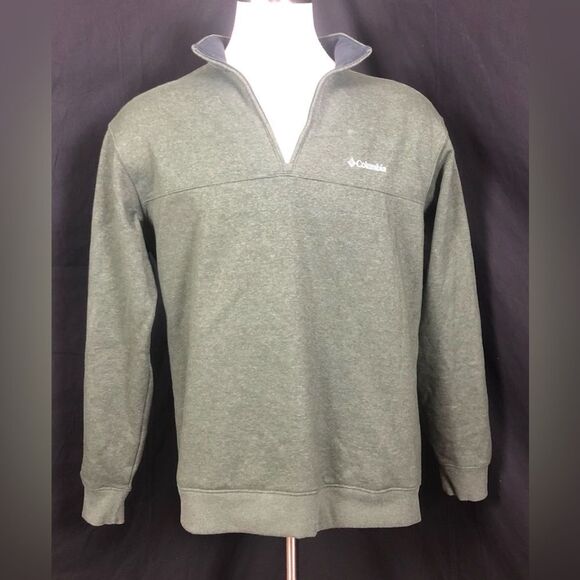 Columbia Other - Columbia Men's Large Green Half-Zip Sweater (NWOT) READ DESCRIPTION!